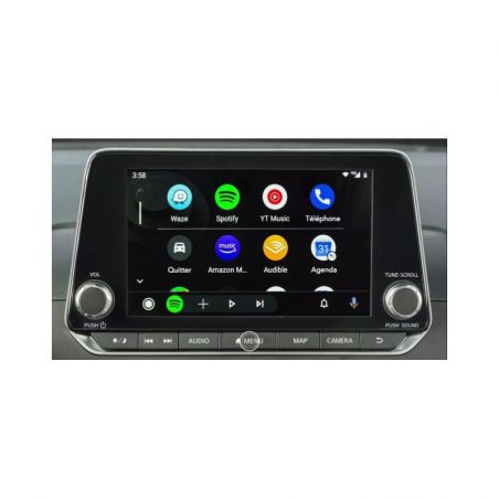 Boitier Sans fil Apple carplay & Android Auto Toyota Sequoia 2020 - 2022