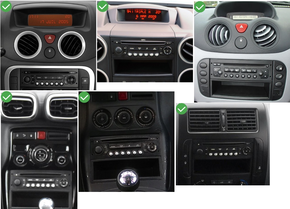 Motorhaubenverriegelungsgriff Für Citroen Berlingo Ab 2008 - Gelber Ersatz